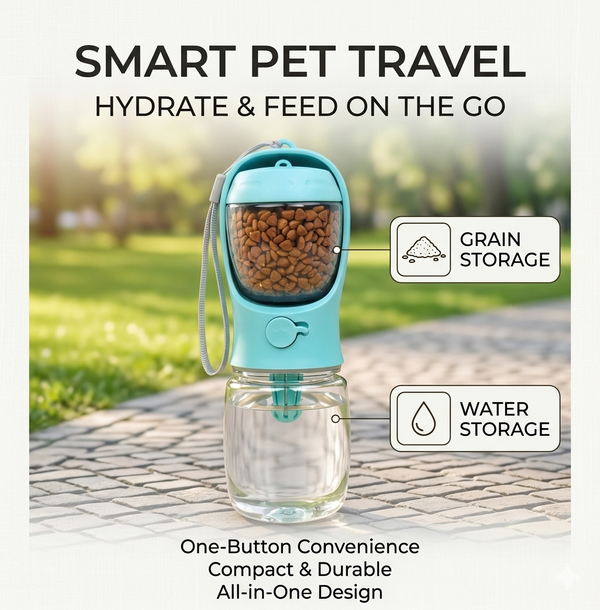 TRAILPAWS
2-IN-1 WASTE-FREE
PET DISPENSER