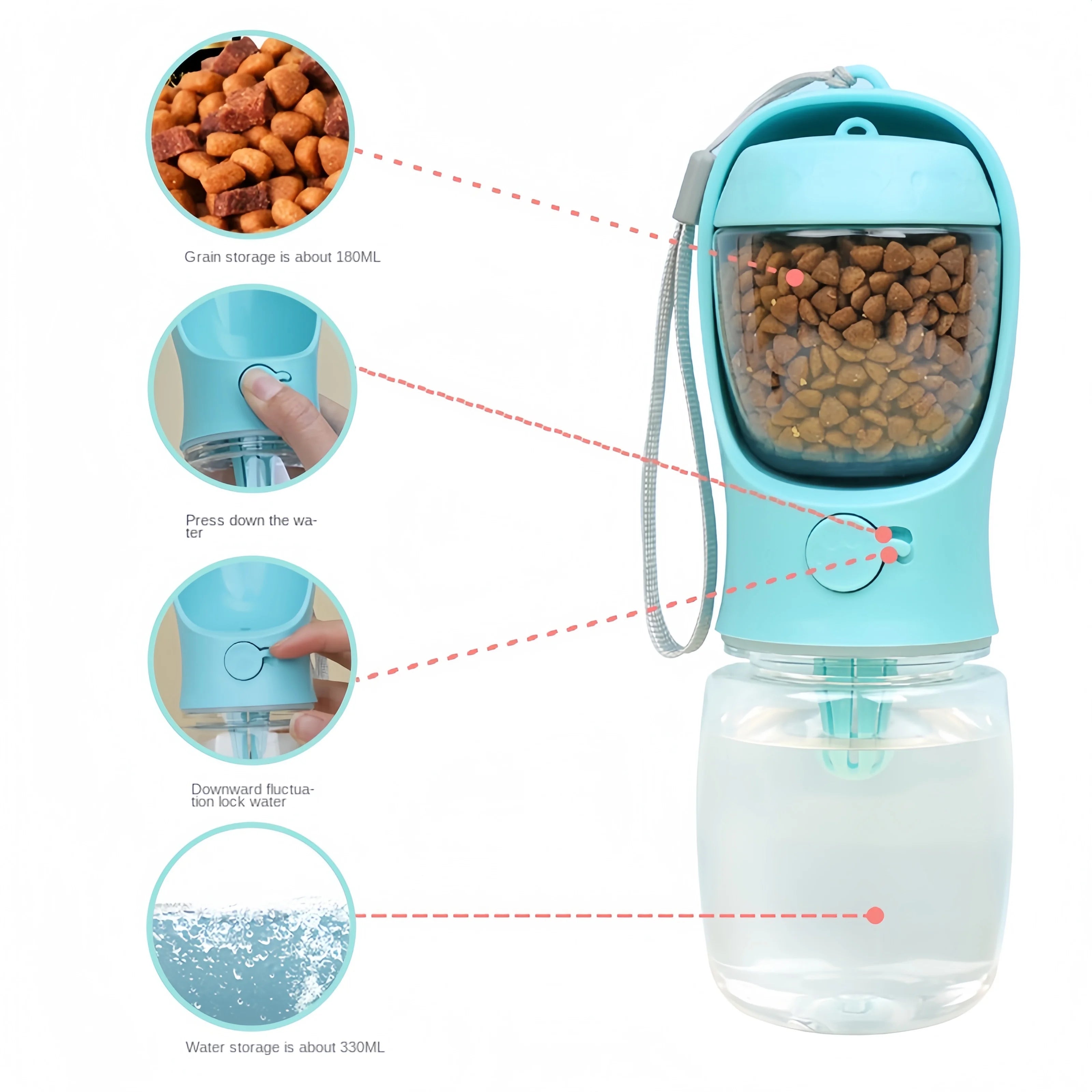 TRAILPAWS
2-IN-1 WASTE-FREE
PET DISPENSER